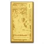 שטר הזהב 1 Goldback יוטה ארה"ב 2