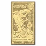 שטר הזהב 1 Goldback דרום דקוטה ארה"ב 2