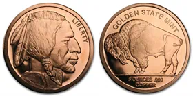 מדליית נחושת Buffalo Nickel ארה"ב