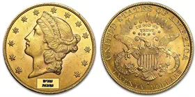 מטבע זהב ליברטי נשר, 20$ ארה"ב