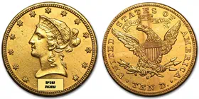 מטבע זהב ליברטי נשר 10 דולר ארה"ב
