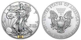 מטבע כסף אמריקן איגל דולר ארה"ב שנים שונות