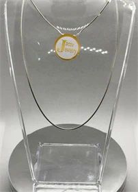 שרשרת דגם חוליות נחש באורך 45 ס"מ כסף 925