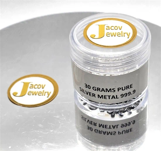 גרגירי כסף טהור, 30 גרם