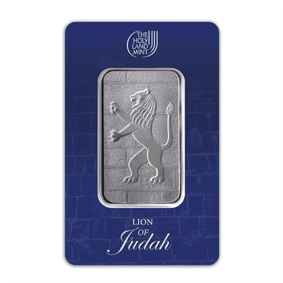 מטיל כסף אריה יהודה 1 אונקיה ישראל